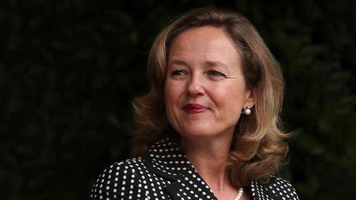 La Ministra de economía Nadia Calviño