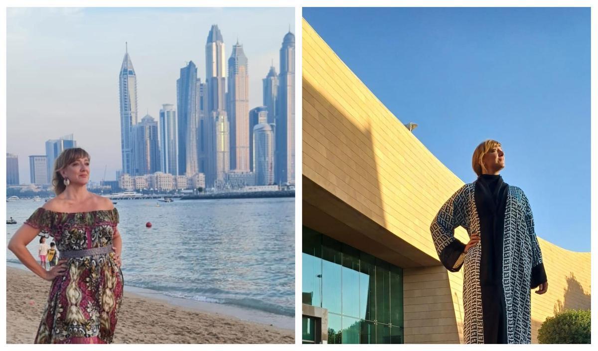 La castellonense Stefania ya es una más en Dubái, donde reside desde hace 17 años.