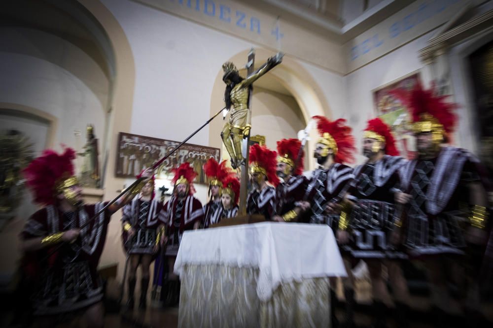 Prendimiento de Jesús, Lanzada y Procesión