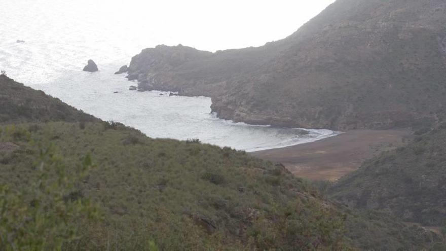 La playa de El Gorguel, en la que se proyecta la contrucción de la la futura dársena de contenedores.