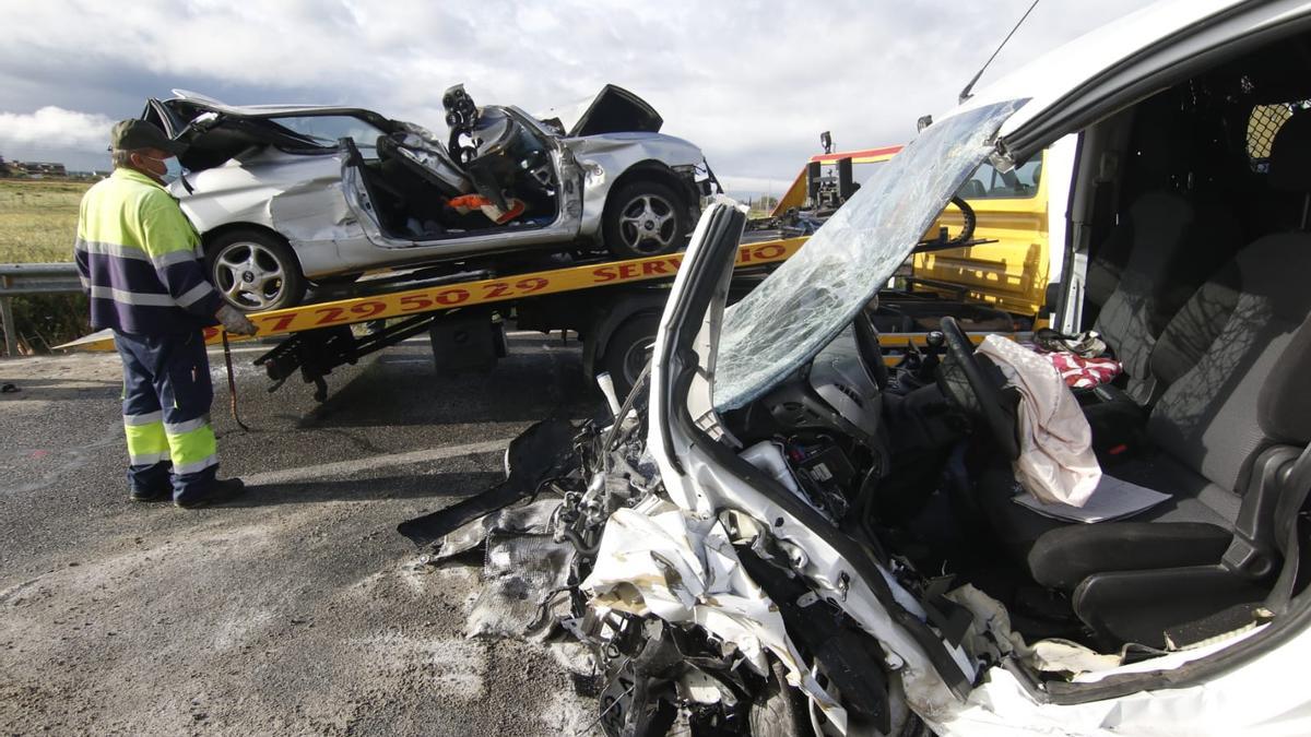 Accidente múltiple con un fallecido y varios heridos en la carretera de Villarrubia