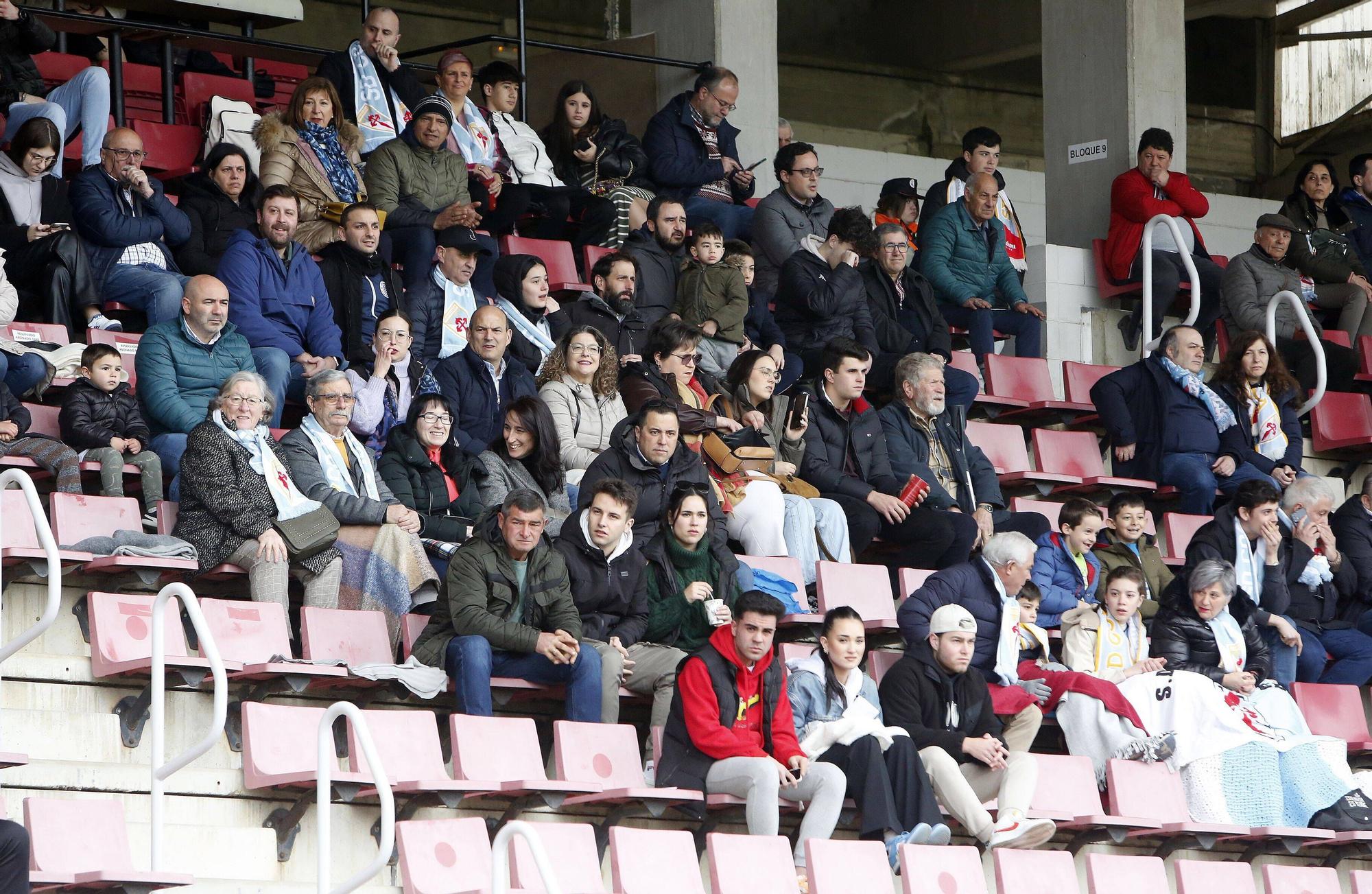 Las imágenes del partido del Compostela contra el Polvorón C.F.