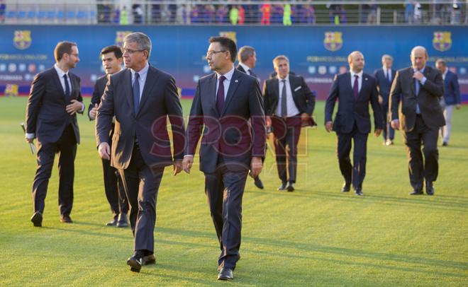 Las imágenes de la presentacion de la cantera del FC Barcelona