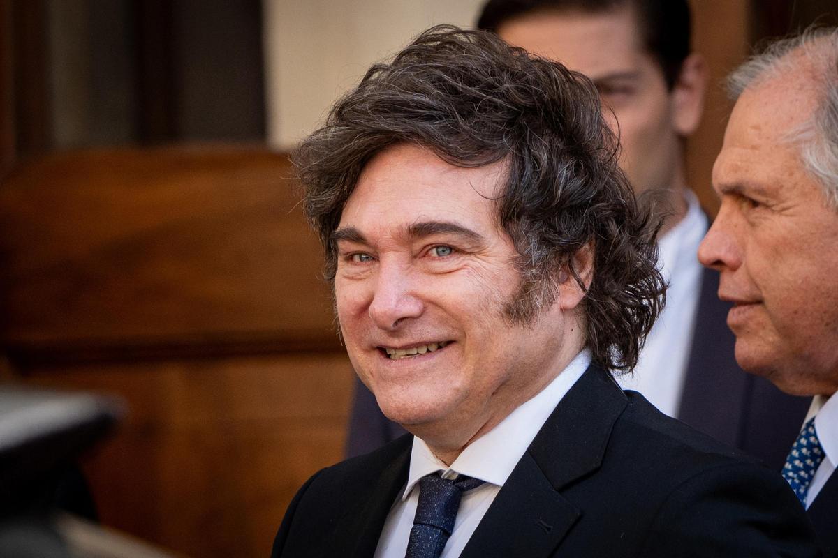 El presidente de Argentina, Javier Milei