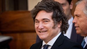 El presidente de Argentina, Javier Milei