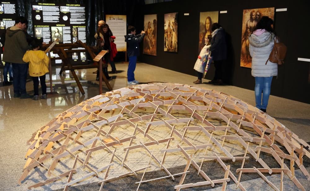 La exposición sobre Da Vinci, hasta el día 25