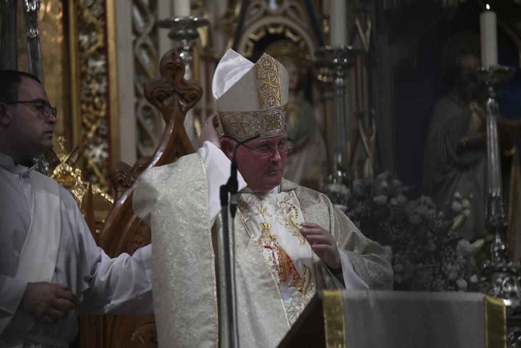 Romería de Murcia: ambiente previo y salida de la Fuensanta de la Catedral