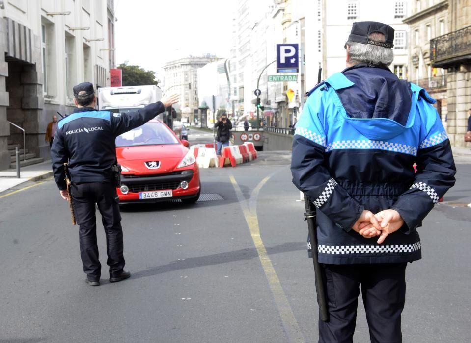 La restricción del tráfico en la Marina