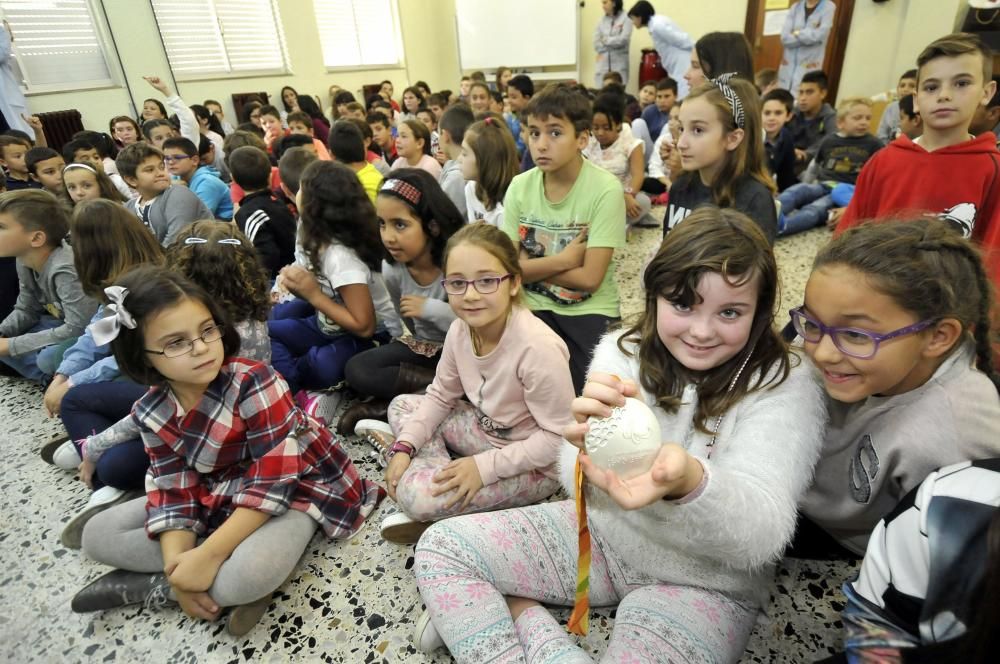 Charla del deportista olímpico, Alberto Suárez, en el colegio El Parque