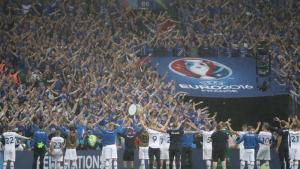 Los jugadores y la afición de Islandia han dejado huella en la Eurocopa