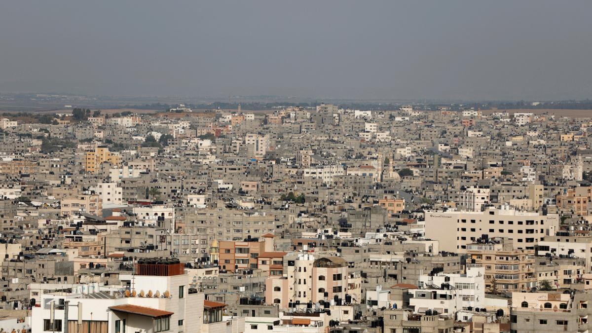 Vista general de la ciudad de Gaza.