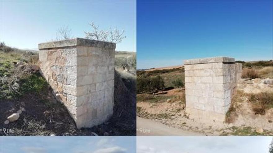 Ambel elimina los grafitis de varios sifones de la carretera