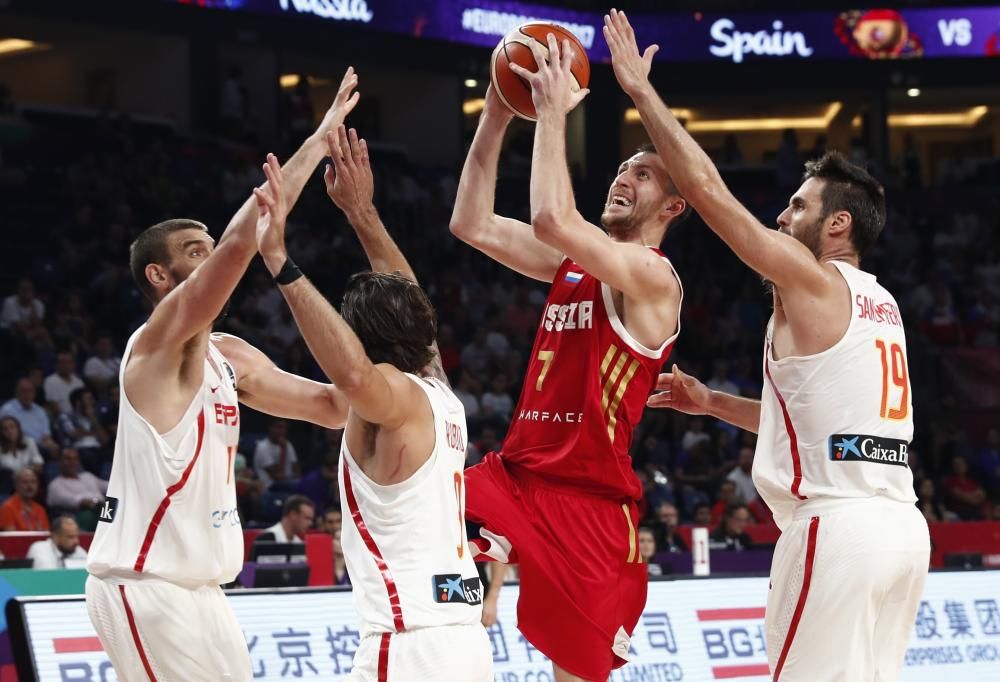 Eurobasket: España- Rusia