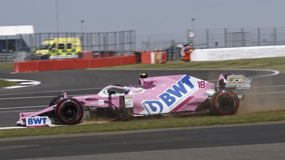 Lance Stroll, al volante del Racing Point