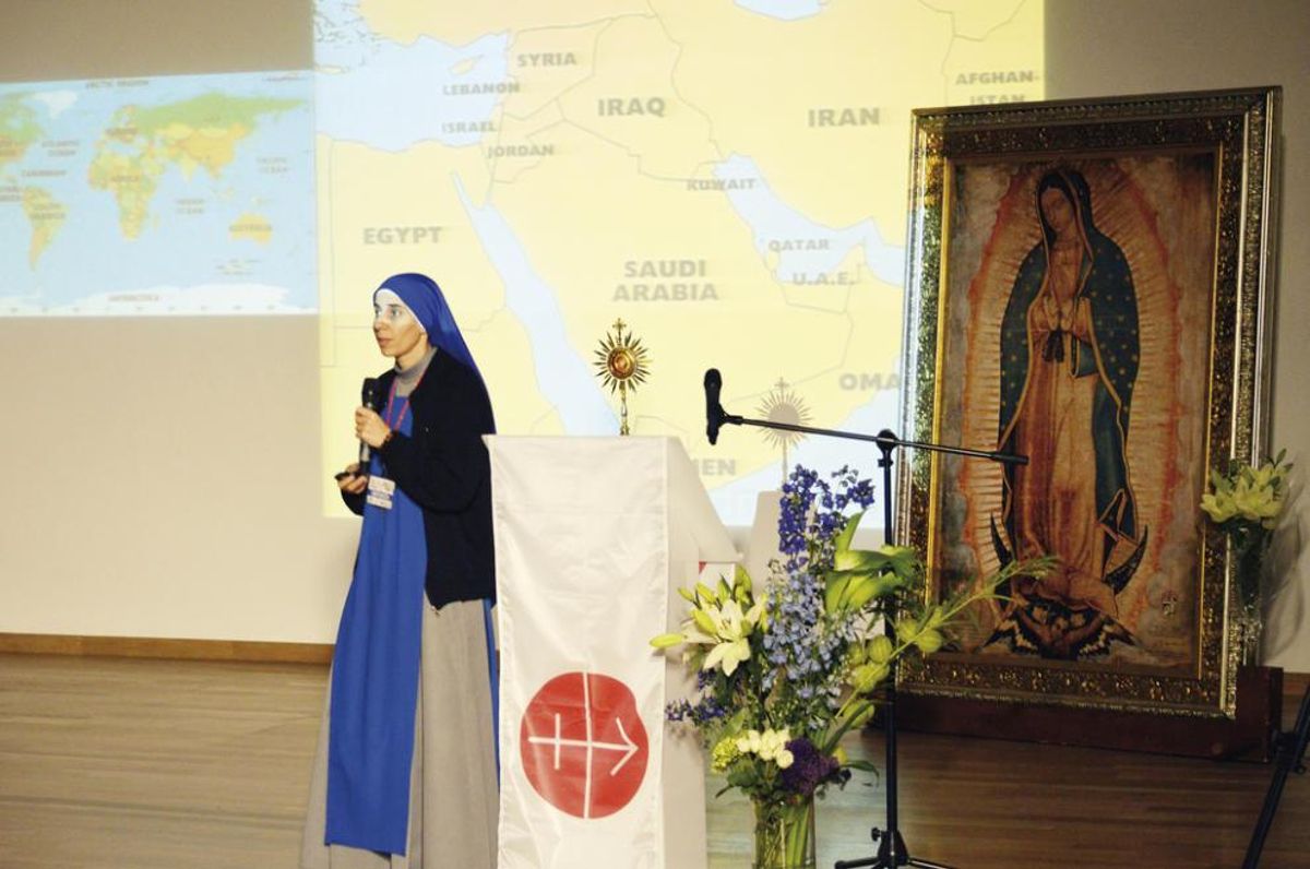 Hermana Guadalupe: "Los cristianos dan la vida en Siria por su fe y rechazan convertirse al Islam"