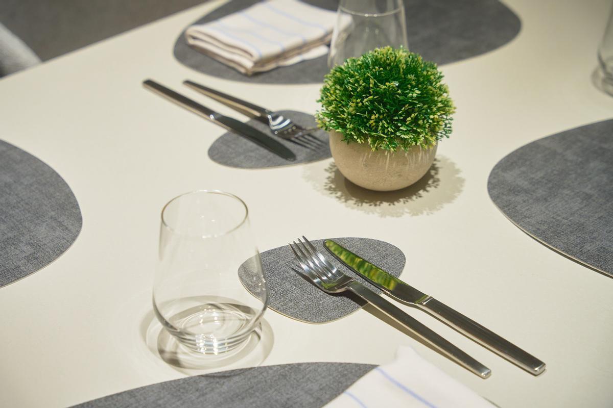 Detalle de la mesa de Me Va Me Va