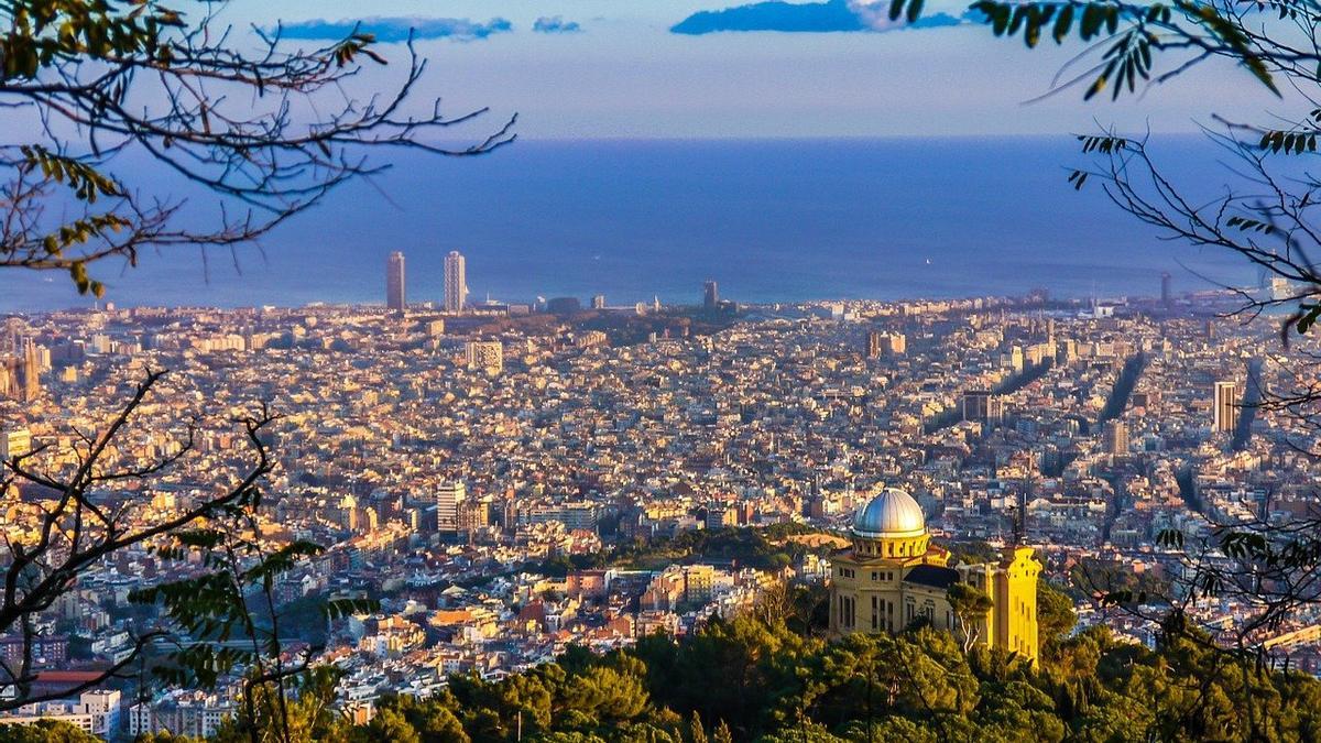 Vista de la ciutat de Barcelona