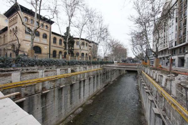 El río Huerva al descubierto