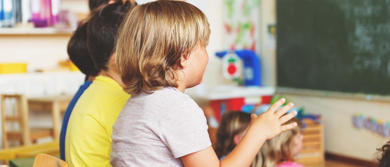 Niños en una escuela infantil.