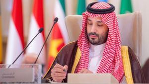 Archivo - Imagen de archivo del príncipe heredero saudí y primer ministro, Mohamed bin Salmán