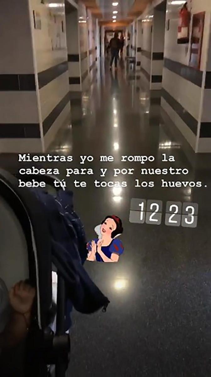 Stories de Aurah Ruiz en el hospital