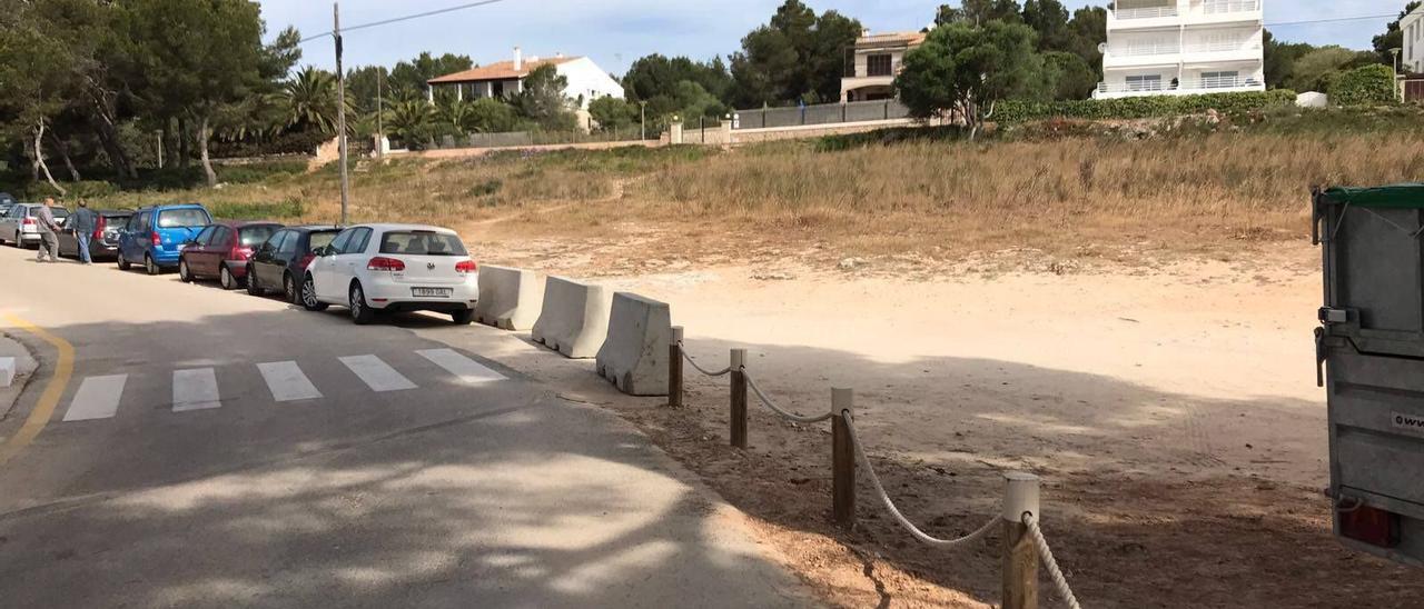 Imagen del solar que deberá expropiar el Ayuntamiento, ubicado en la urbanización de sa Punta de Portocolom.