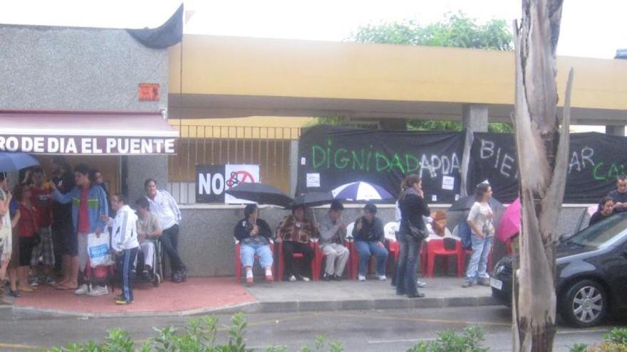 Una actividad de años atrás en el Centro de Día &quot;El Puente&quot;