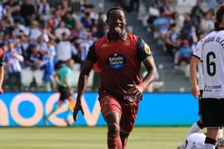 Las imágenes del partido del Deportivo en Burgos (1-1)