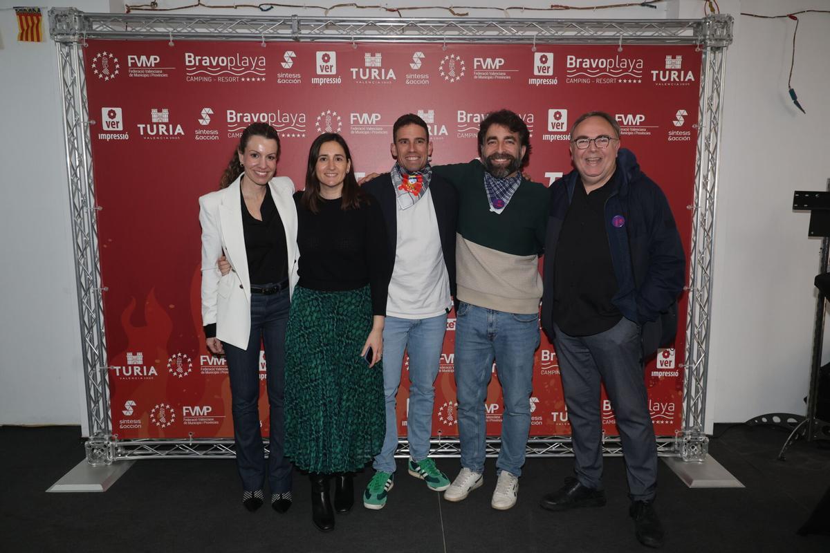 VALENCIA, VLC. Balcón de Levante-EMV del 10 de marzo 2026. Silvia Tomas, Elisa Valia, Borja Santamaria,  Mateo García y Vicente Inglada