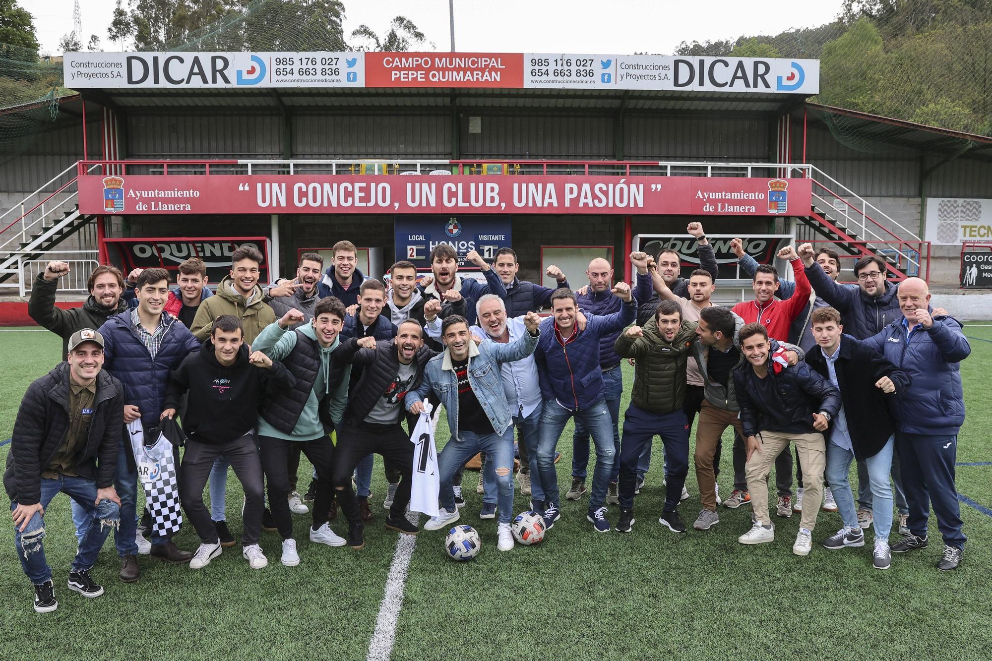 El día después del ascenso del Llanera