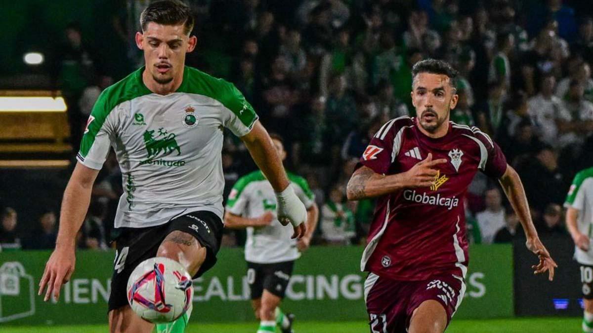 Racing Club - Albacete de la jornada 13 de LaLiga Hypermotion