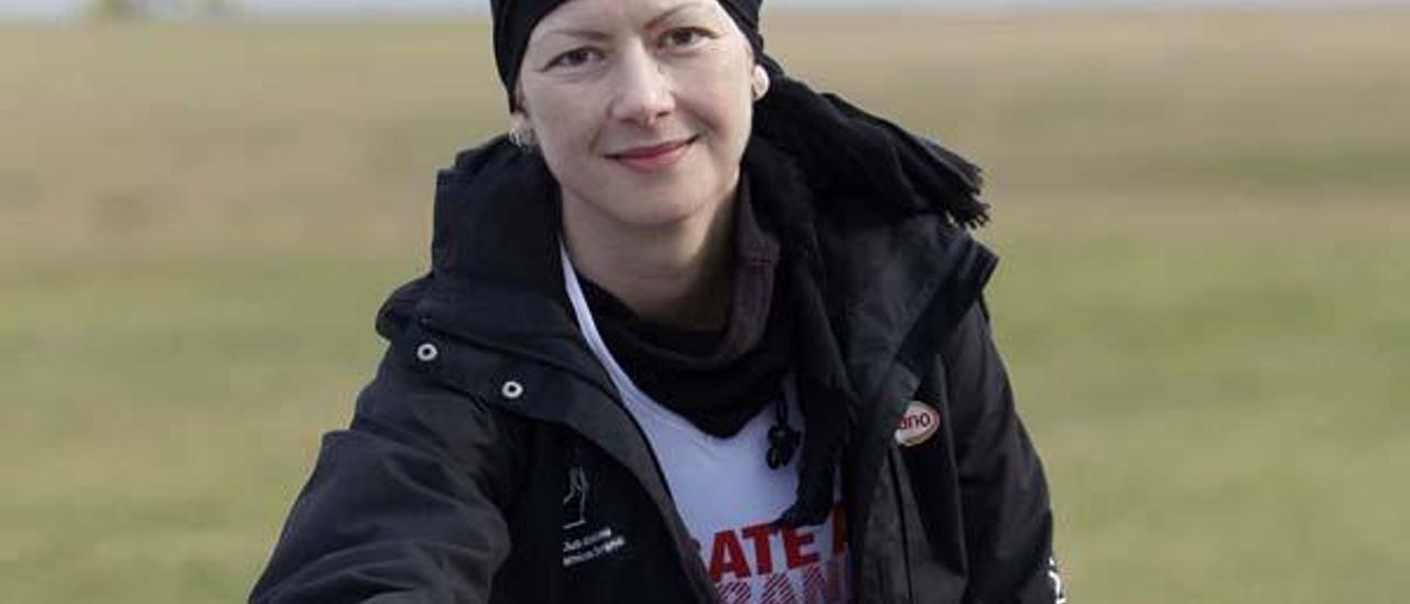 Natacha López: &quot;Estar un mes sin correr será lo más duro del cáncer&quot;