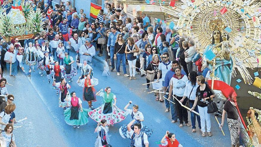 Una promesa inició las fiestas de La Pilarica