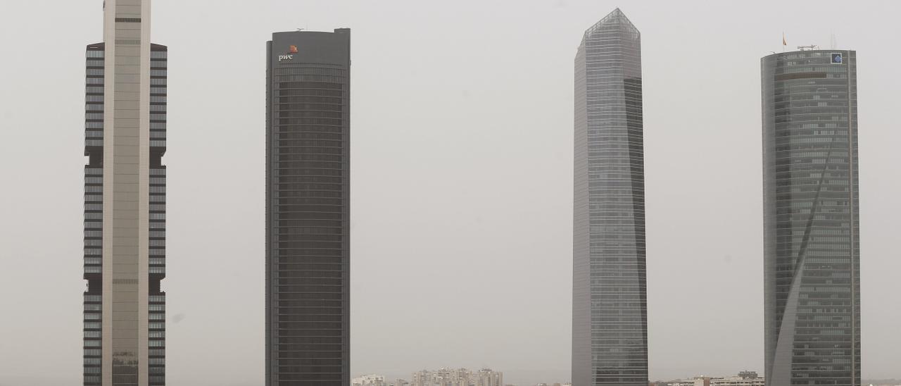 Las cuatro torres de Madrid