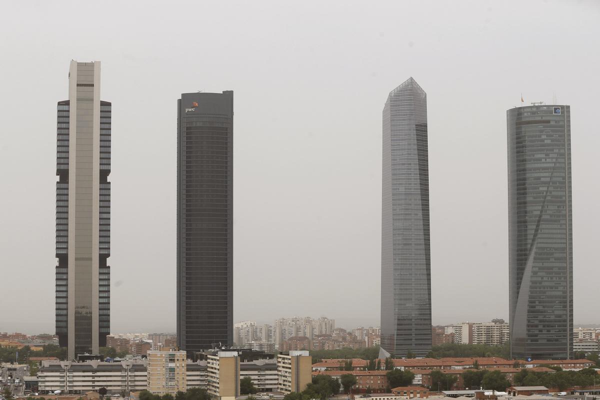 Las cuatro torres de Madrid
