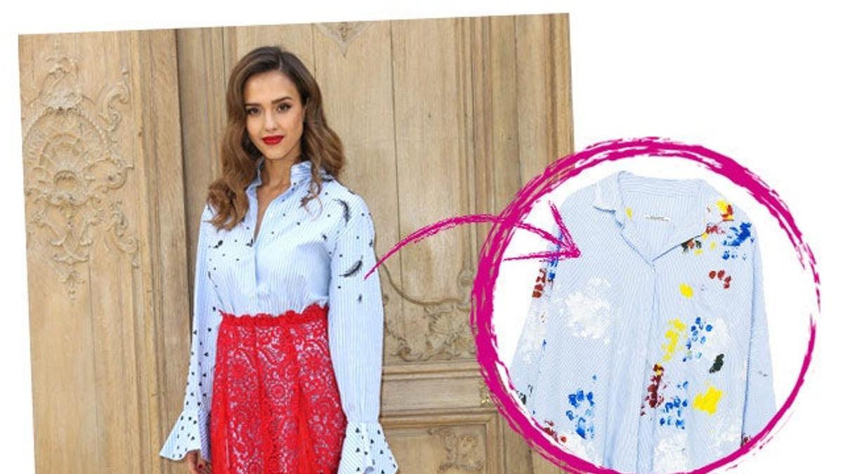 Copia la camisa de Jessica Alba