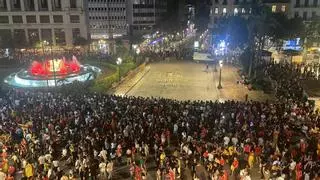 ¿Dónde se celebran los títulos de la selección en València?