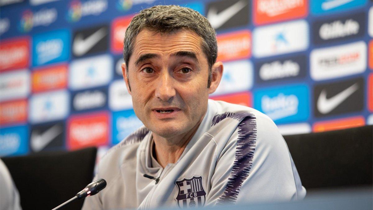 Valverde, en una imagen de archivo en rueda de prensa