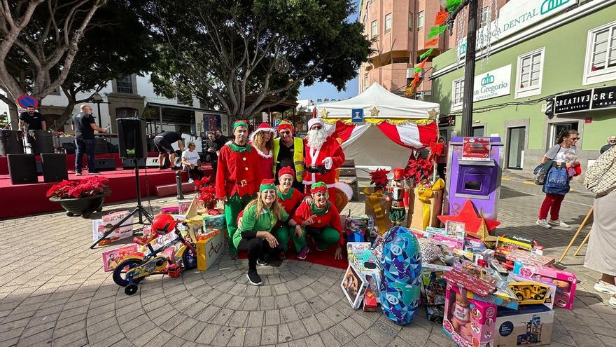 Telde recoge más de cien juguetes para los menores de familias desfavorecidas de la ciudad