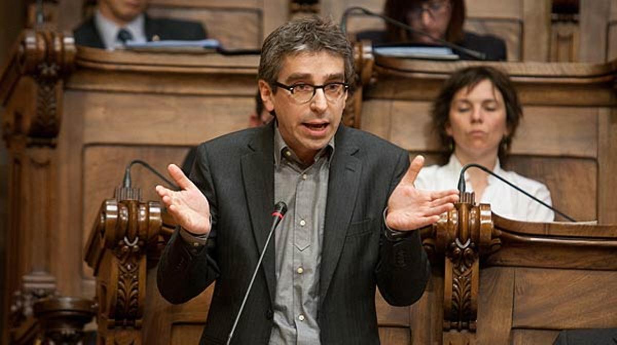 Declaracions de Jordi Martí després del seu primer ple municipal com a líder del PSC.