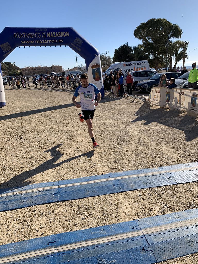 Todas las imágenes del cross por las calas de Bolnuevo, en Mazarrón