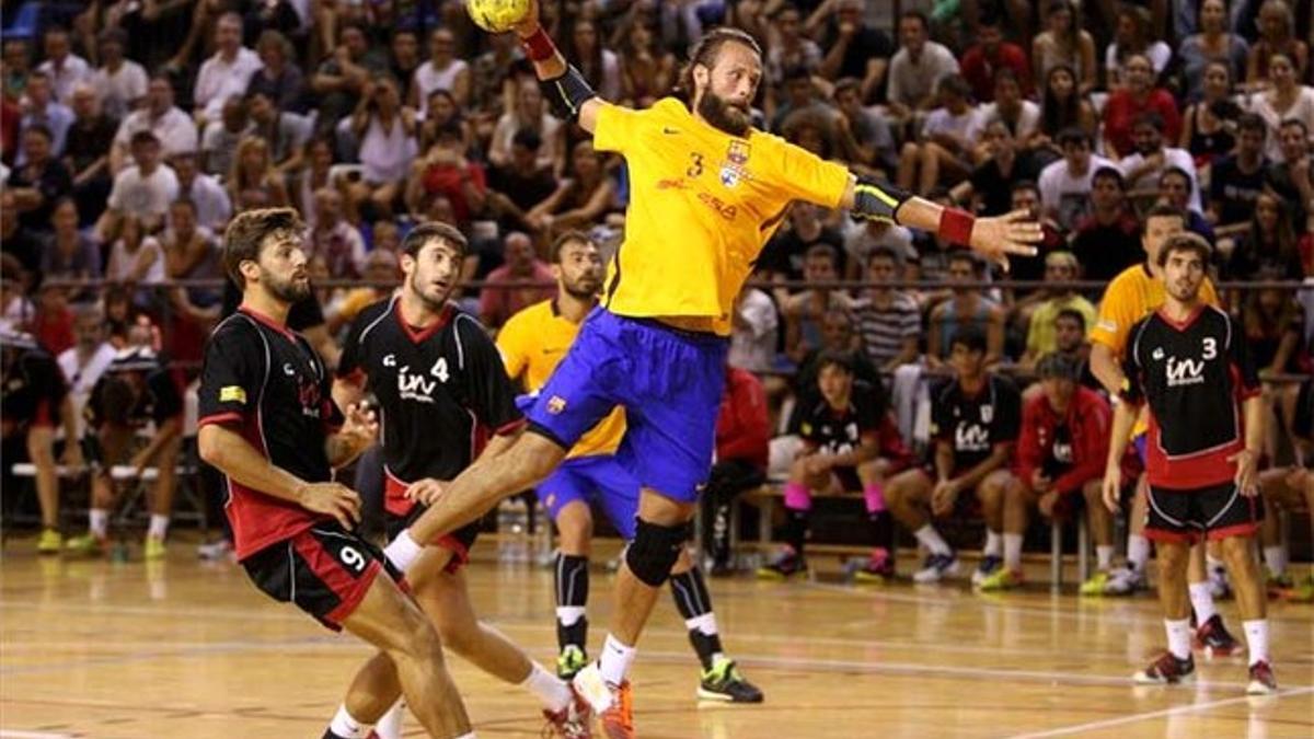 El Barça ganó con facilidad al Sant Cugat