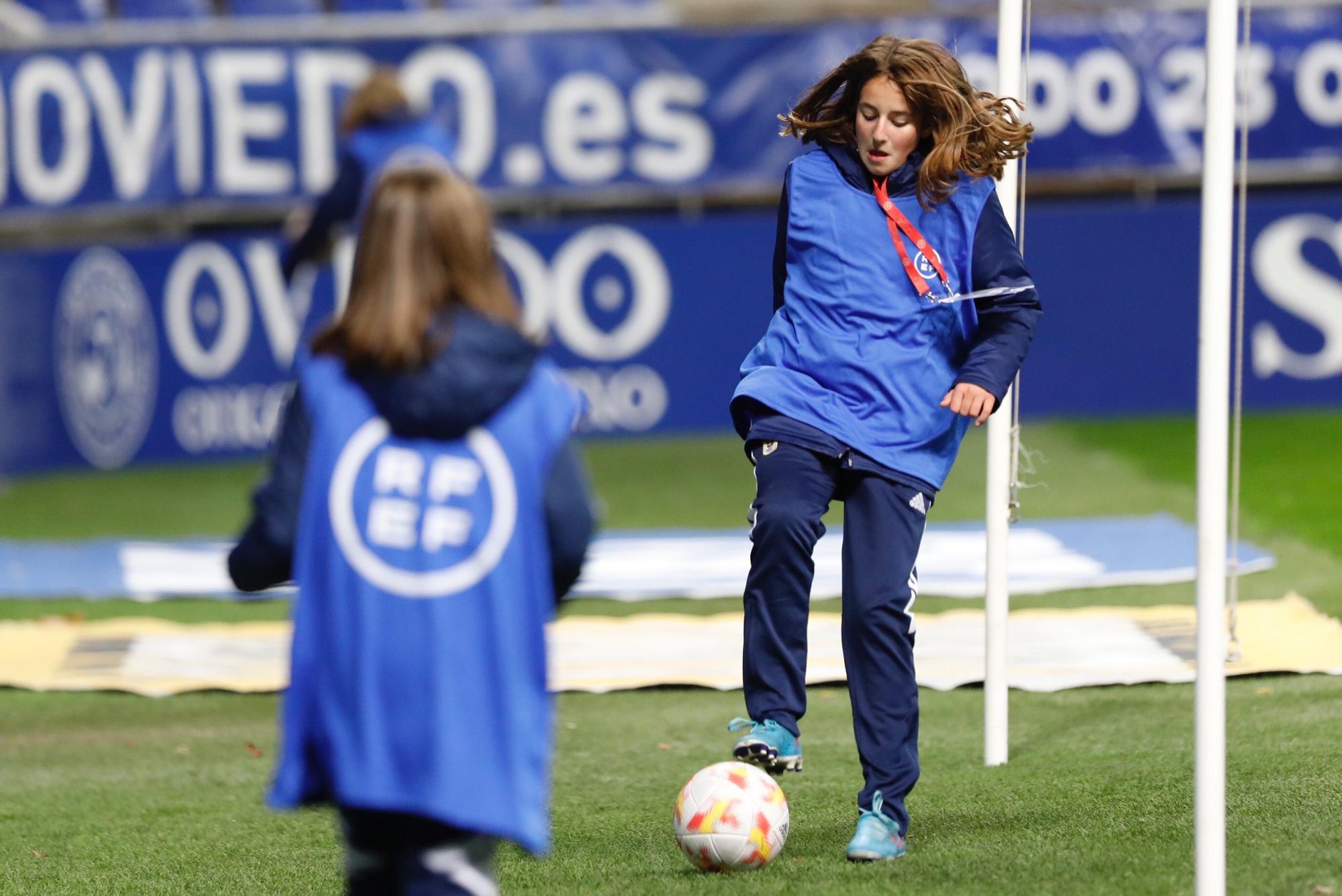 EN IMÁGENES: Así fue el partido del Oviedo Femenino en el estadio Carlos Tartiere