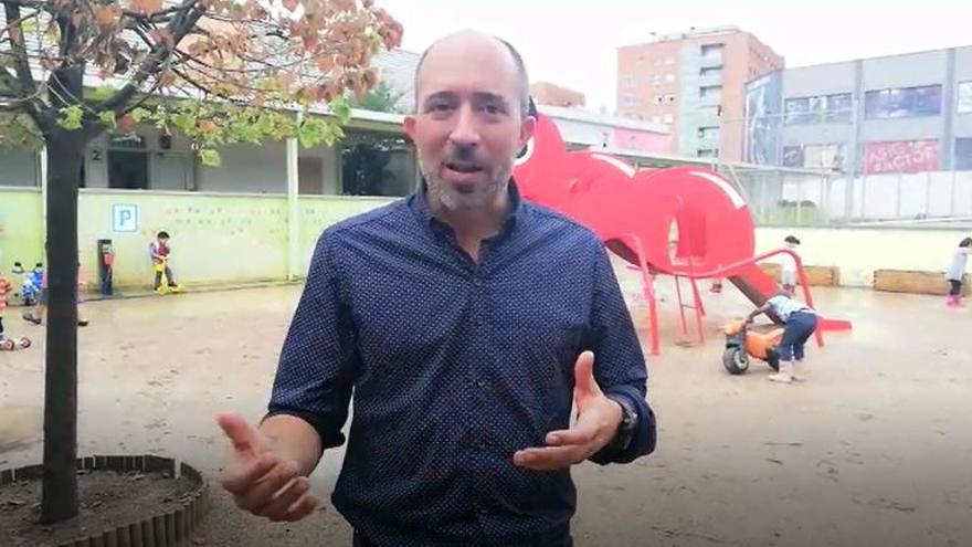 Marc Aloy explica la compra de dues finques per construir el nou edifici de l'Escola Valldaura
