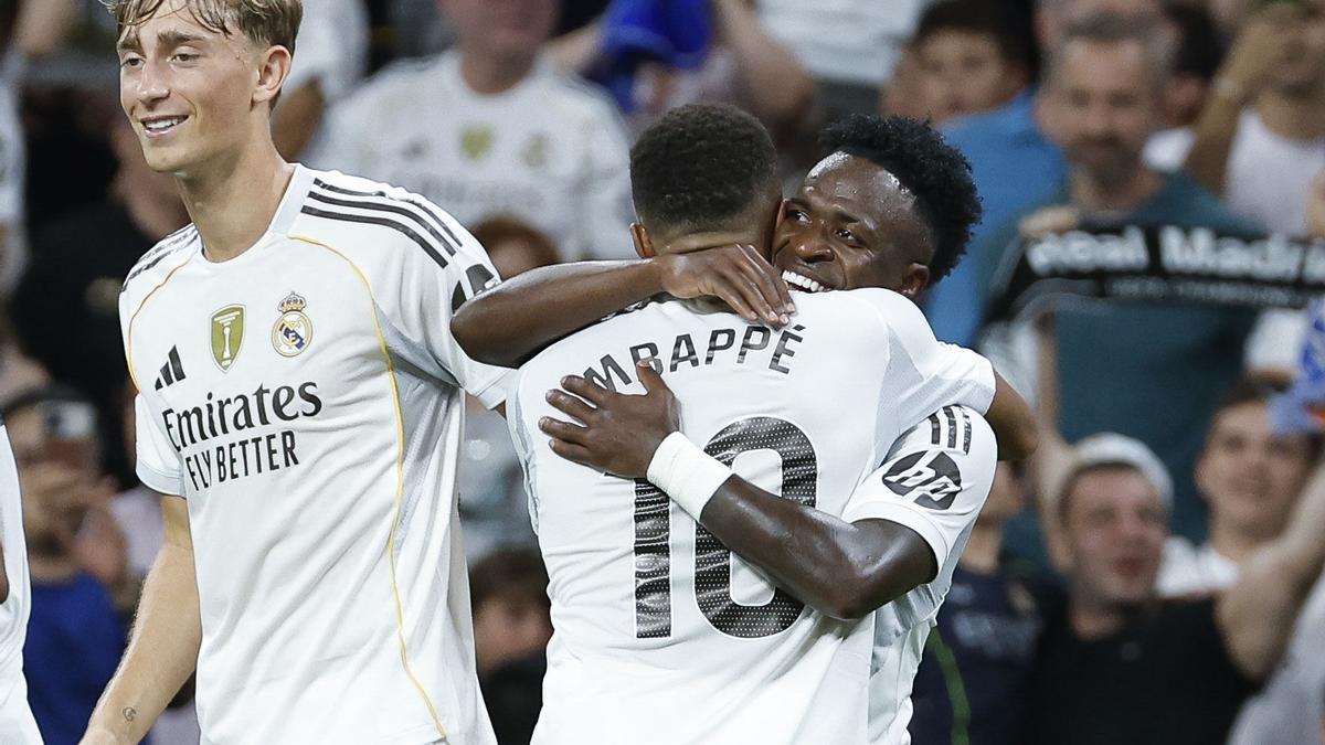 El Madrid vence al Mallorca por la mínima y mantiene el pleno de victorias