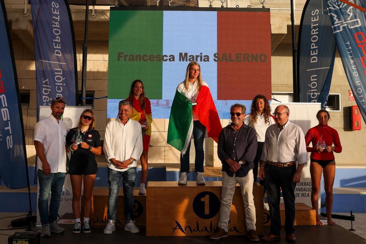 El triunfo final fue para la italiana Francesca María Salerno, segunda fue Martina Mantovani y tercera,  Medea Falcioni.