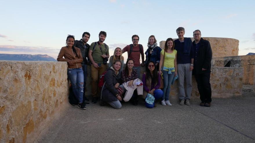 Estudiantes de arquitectura visitan Castalla para plantear planes de mejora del municipio