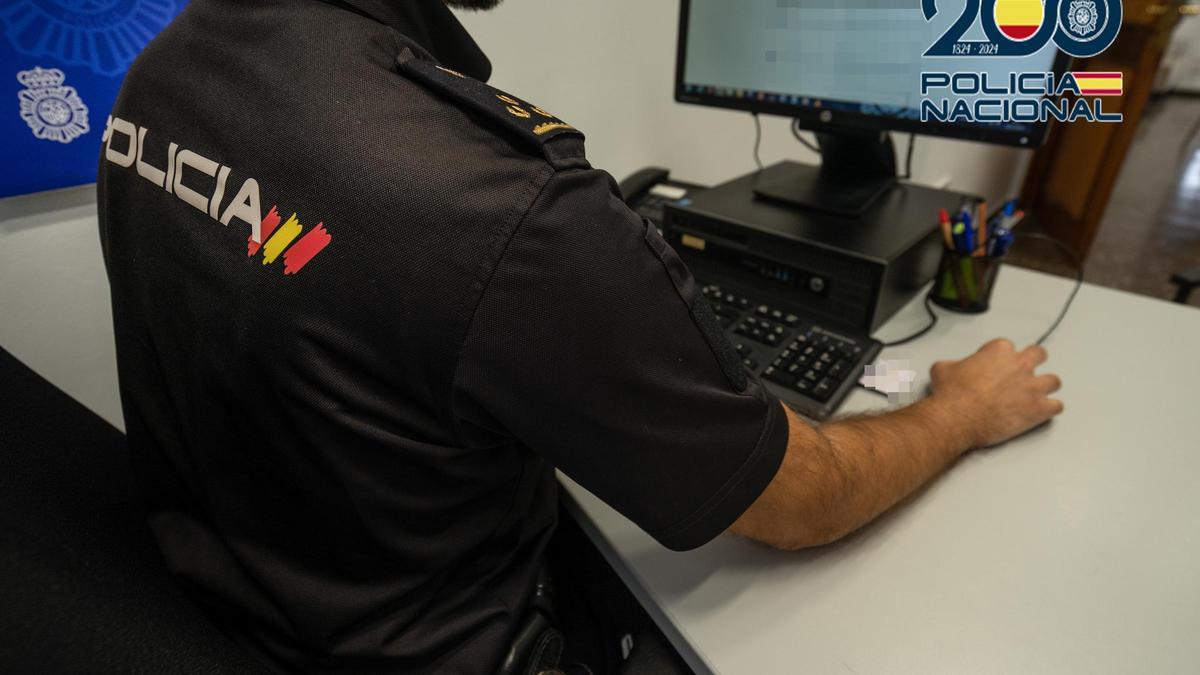 Imagen de archivo de un policía nacional