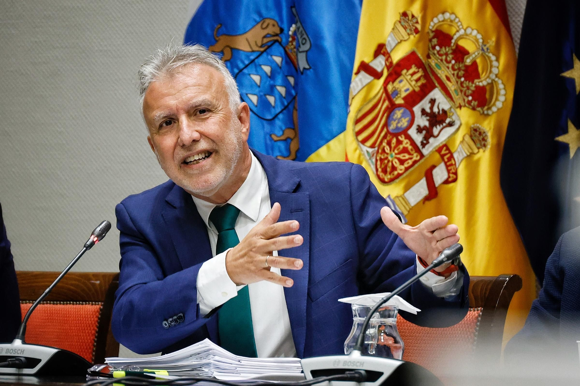 Comparecencia de Ángel Víctor Torres en el Parlamento de Canarias