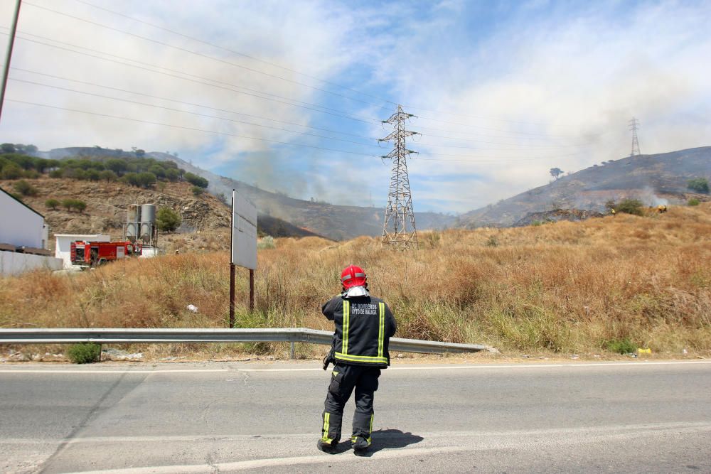 Se declara un incendio en Los Asperones